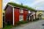 Norskt litet rött hus Mo i Rana